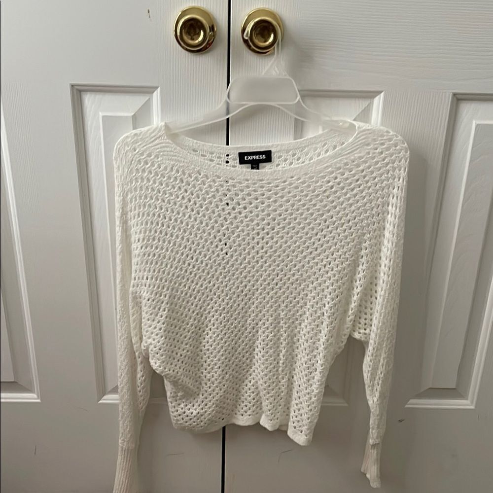 Express Women's White Sweater